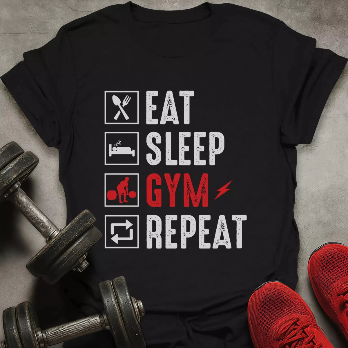 Gym Repeat T-Shirt - AstraLifts