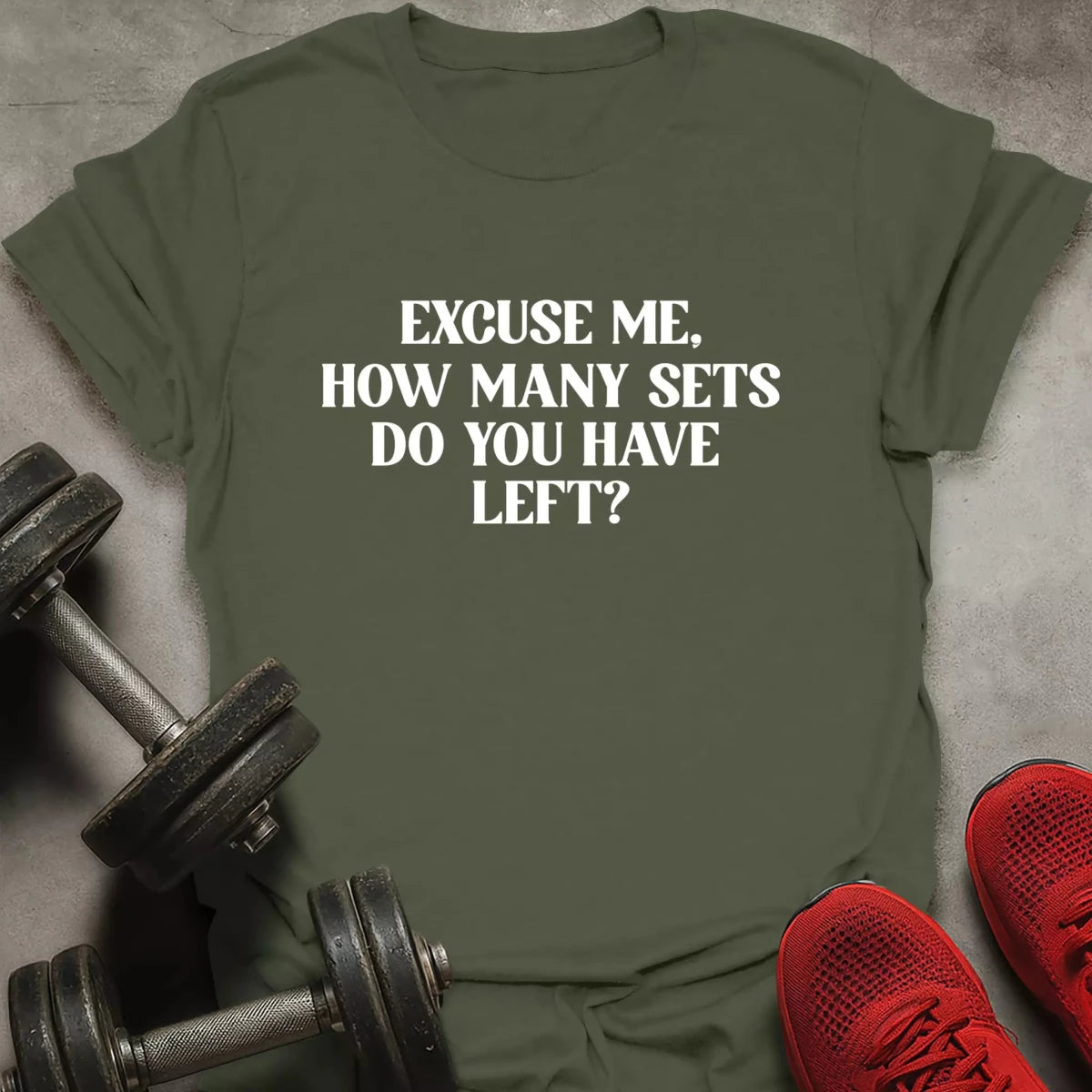 How Many Sets T-Shirt - AstraLifts