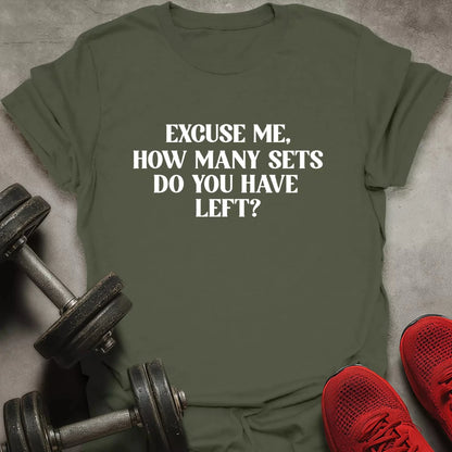 How Many Sets T-Shirt - AstraLifts