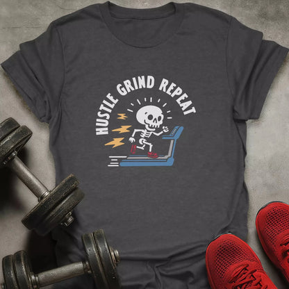 Hustle Grind Repeat T-Shirt - AstraLifts