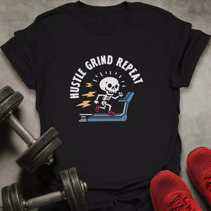 Hustle Grind Repeat T-Shirt - AstraLifts