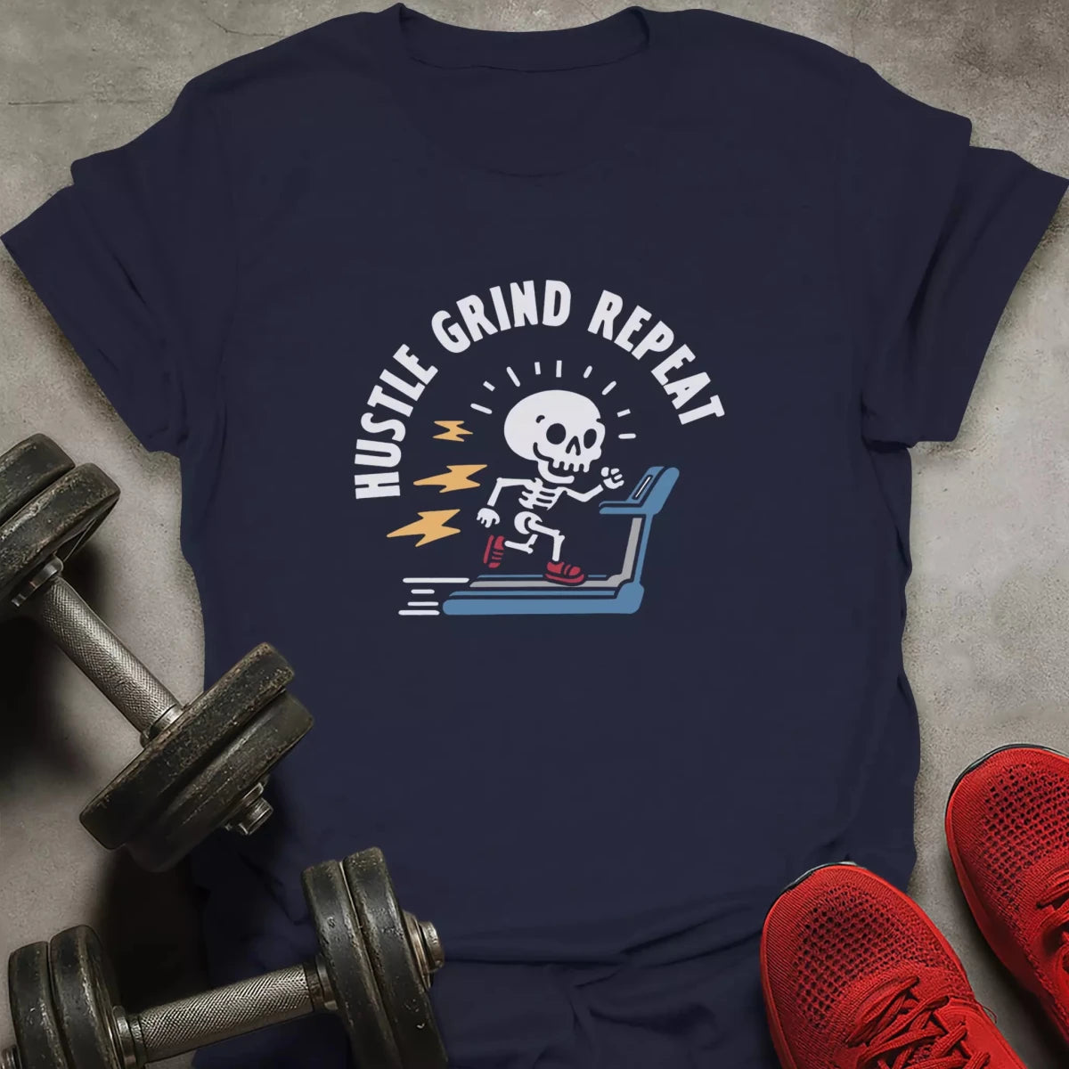 Hustle Grind Repeat T-Shirt - AstraLifts