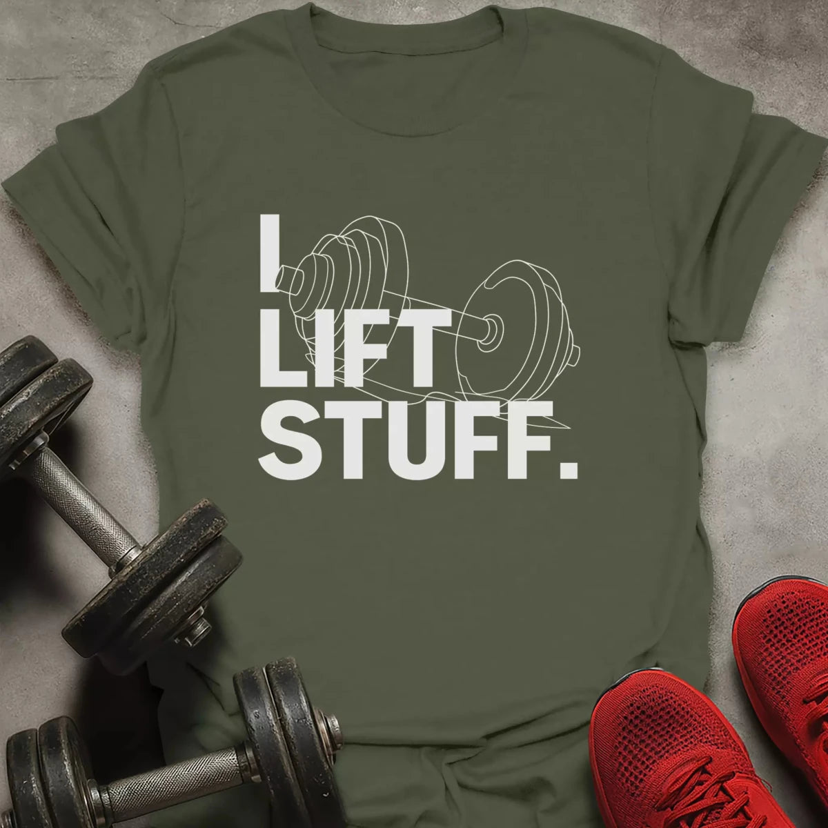 I Lift Stuff T-Shirt - AstraLifts