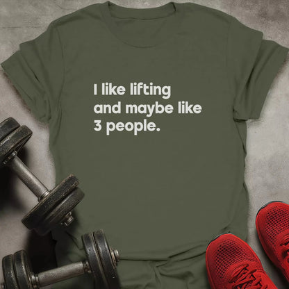 I Like Lifting T-Shirt - AstraLifts