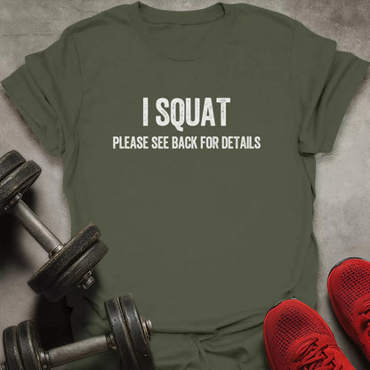 I Squat T-Shirt - AstraLifts