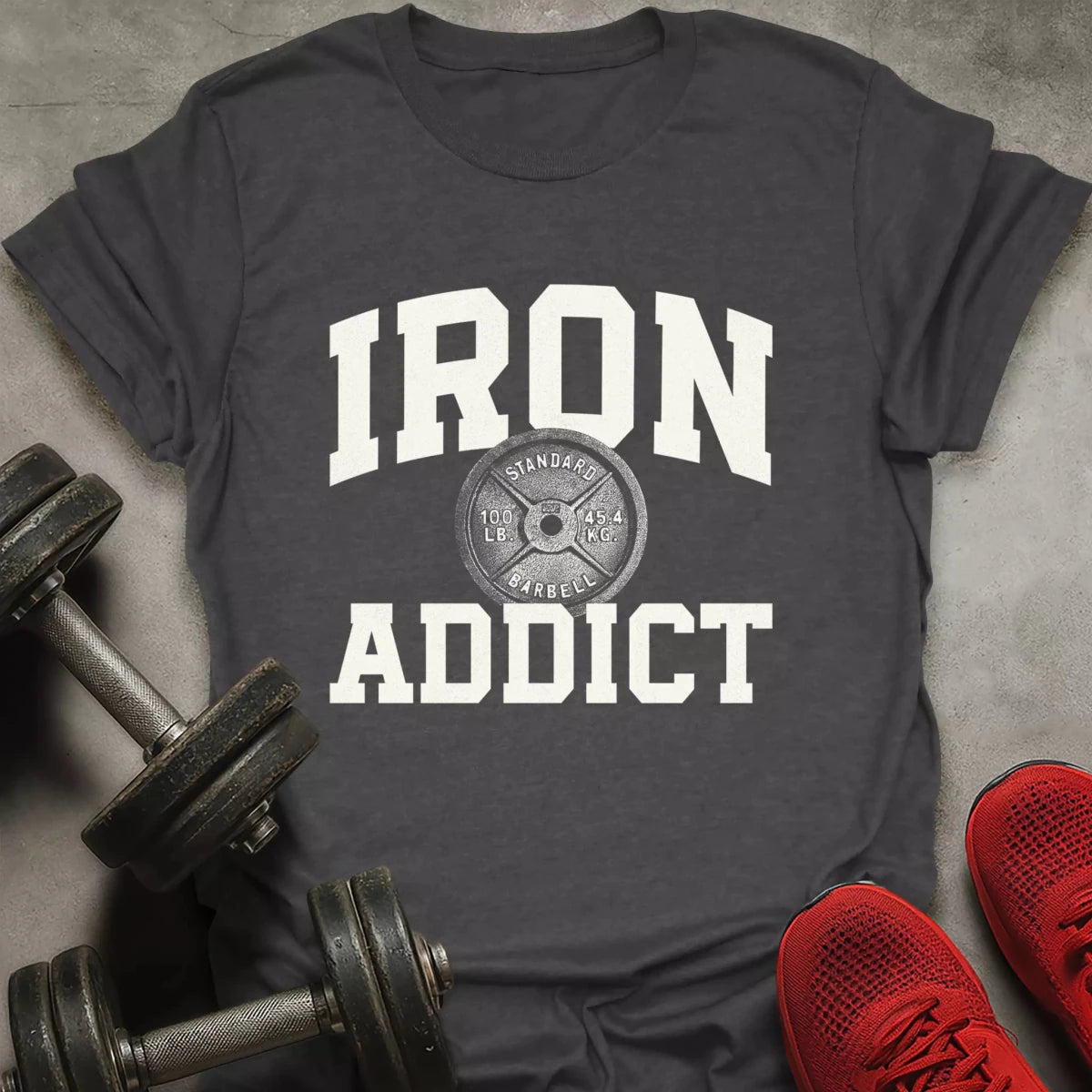 Iron Addict T-Shirt - AstraLifts