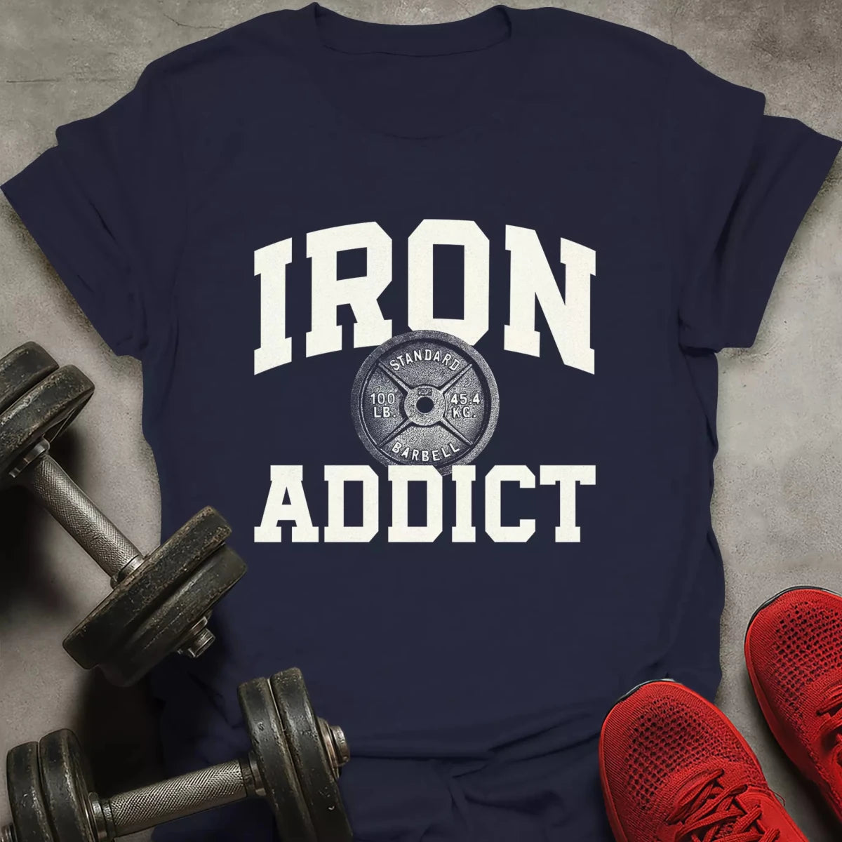 Iron Addict T-Shirt - AstraLifts