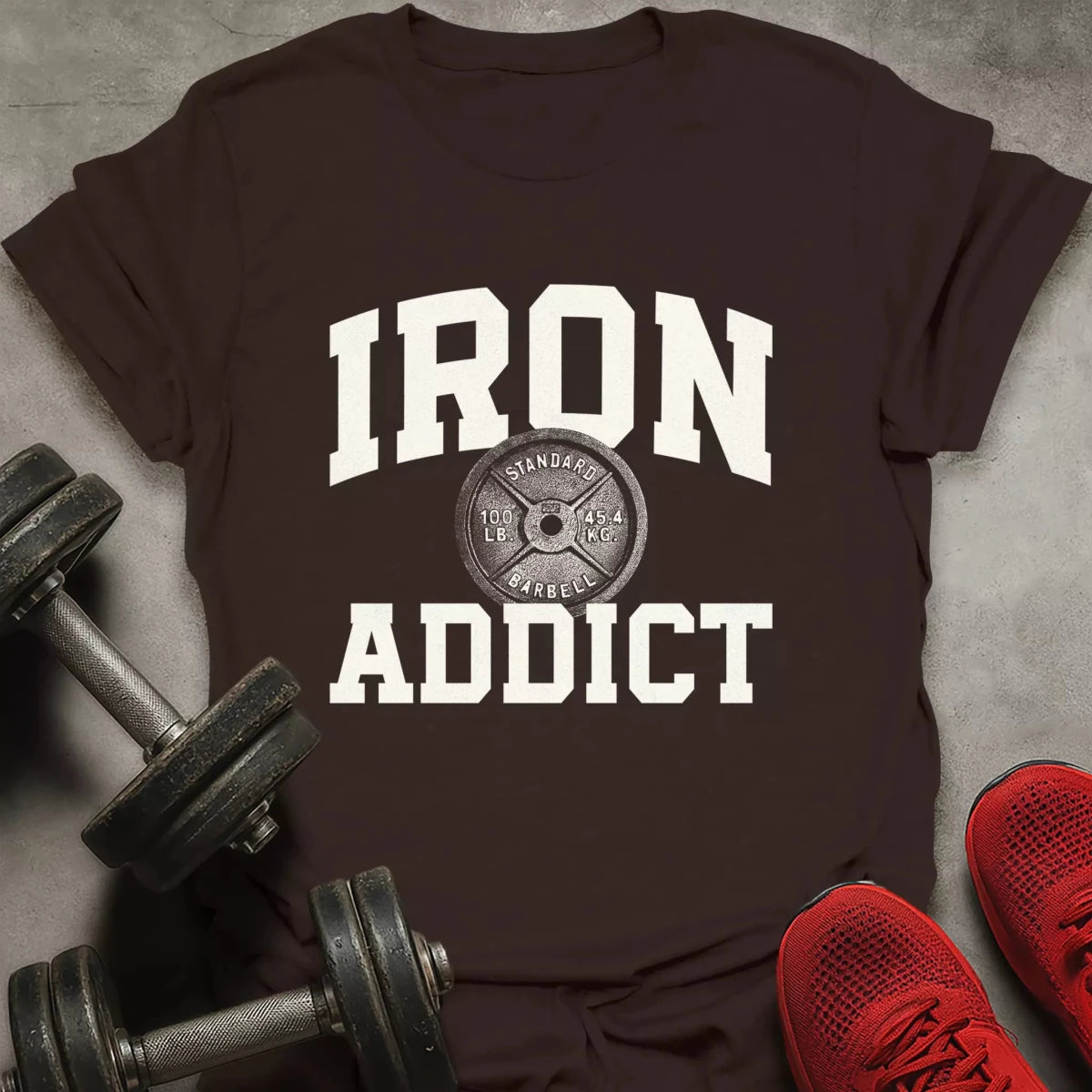 Iron Addict T-Shirt - AstraLifts