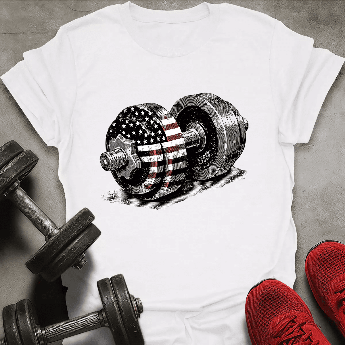 Iron And Stripes T-Shirt - AstraLifts