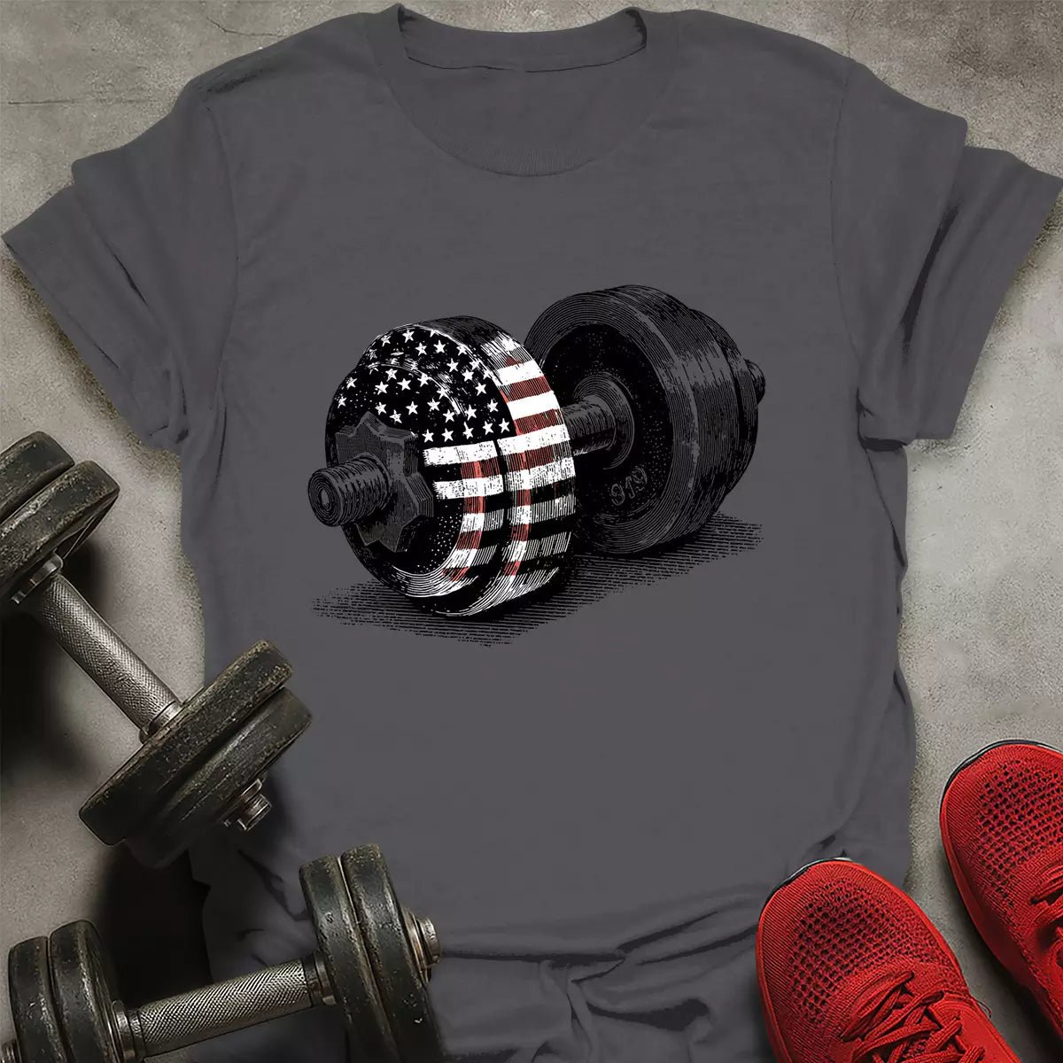 Iron And Stripes T-Shirt - AstraLifts