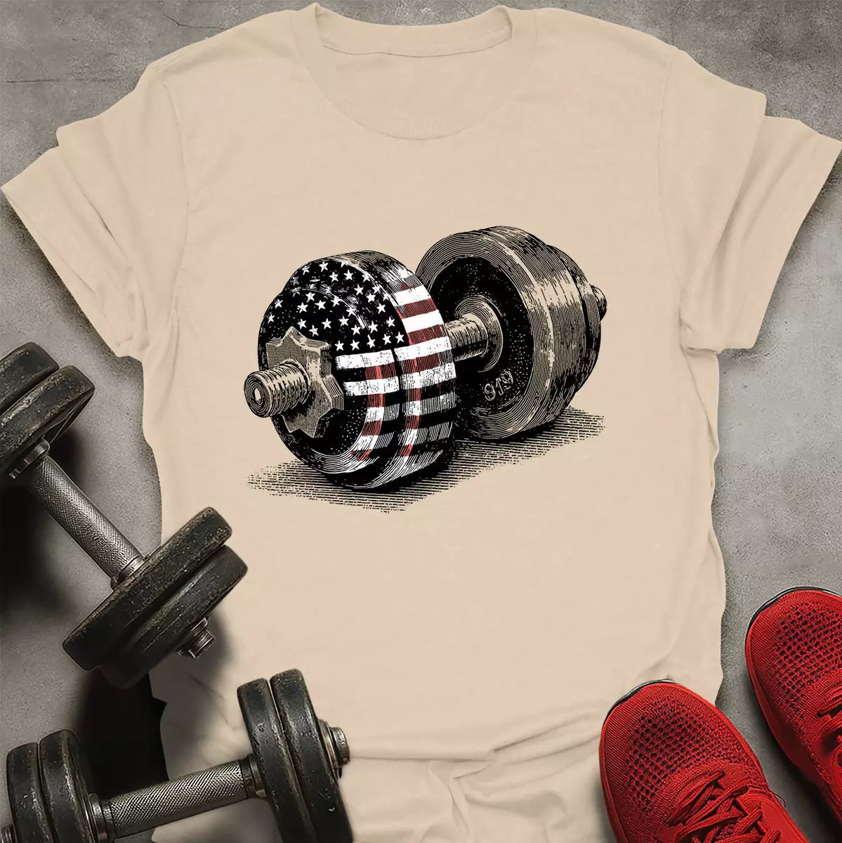Iron And Stripes T-Shirt - AstraLifts