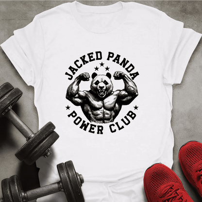 Jacked Panda T-Shirt - AstraLifts