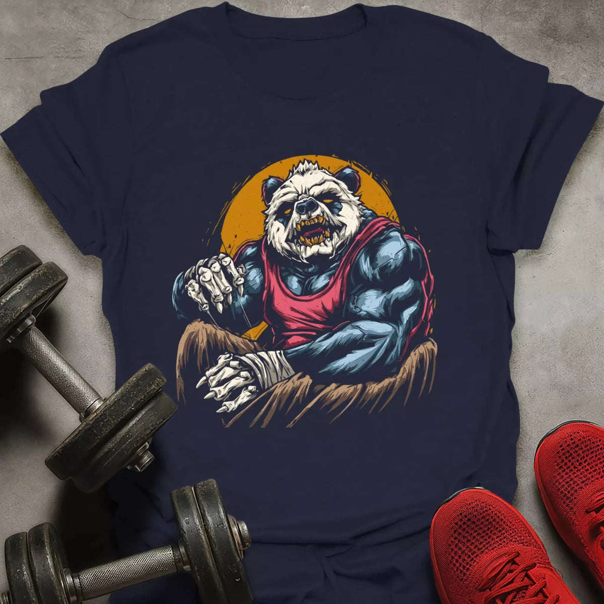 Jacked Panda T-Shirt - AstraLifts