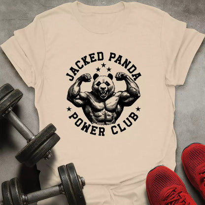 Jacked Panda T-Shirt - AstraLifts