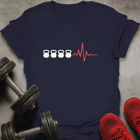 Kettlebell Beats T-Shirt - AstraLifts