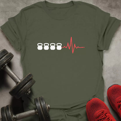 Kettlebell Beats T-Shirt - AstraLifts