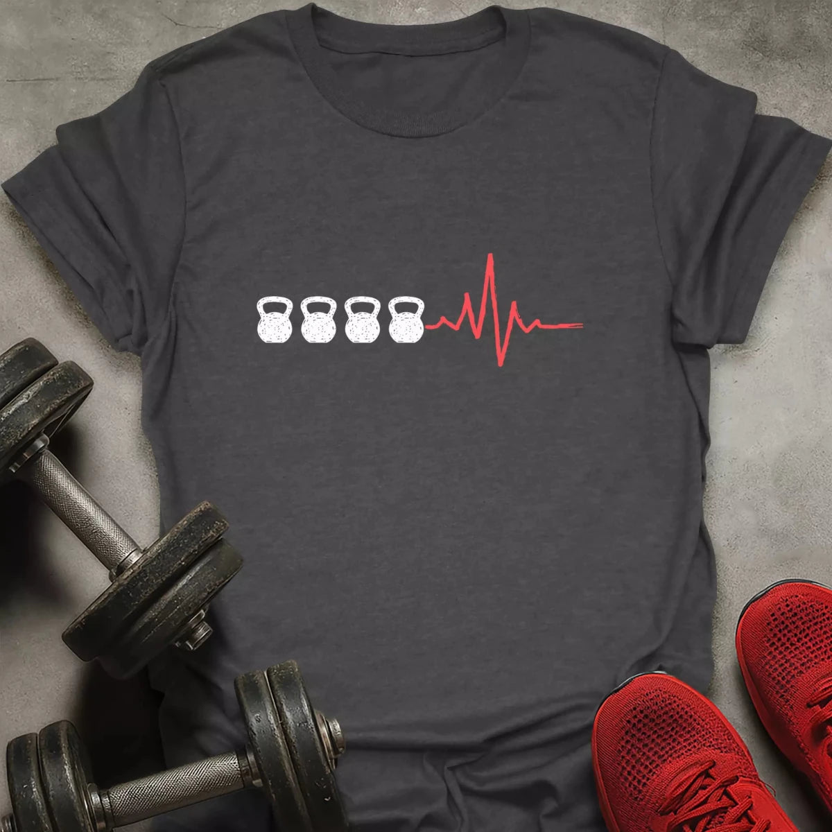Kettlebell Beats T-Shirt - AstraLifts