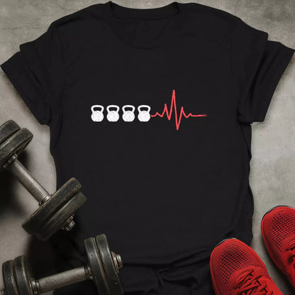 Kettlebell Beats T-Shirt - AstraLifts