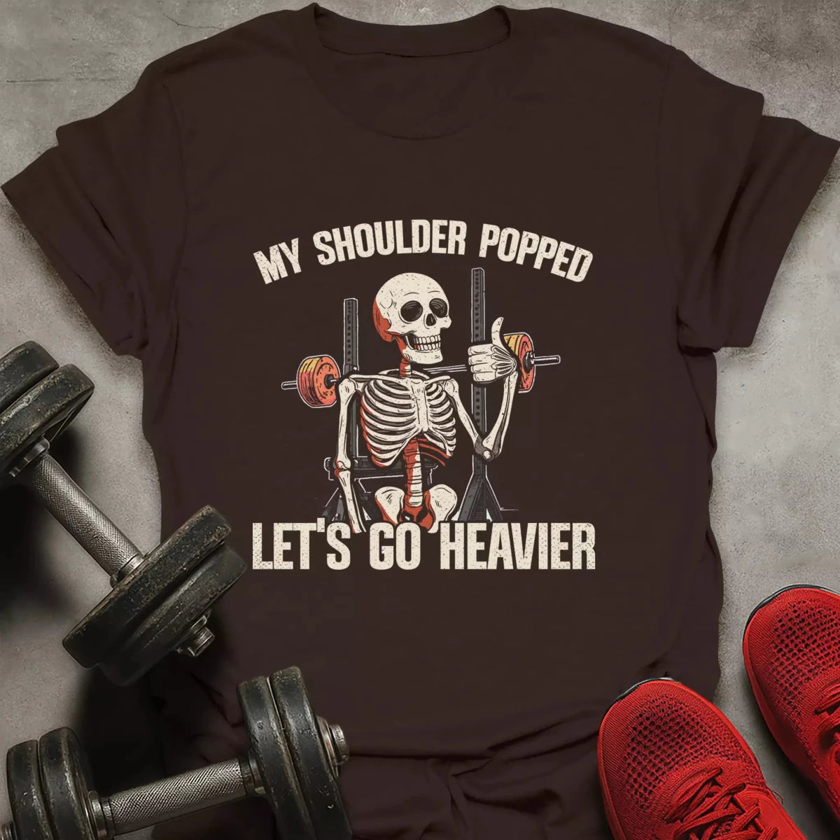 Let's Go Heavier T-Shirt - AstraLifts