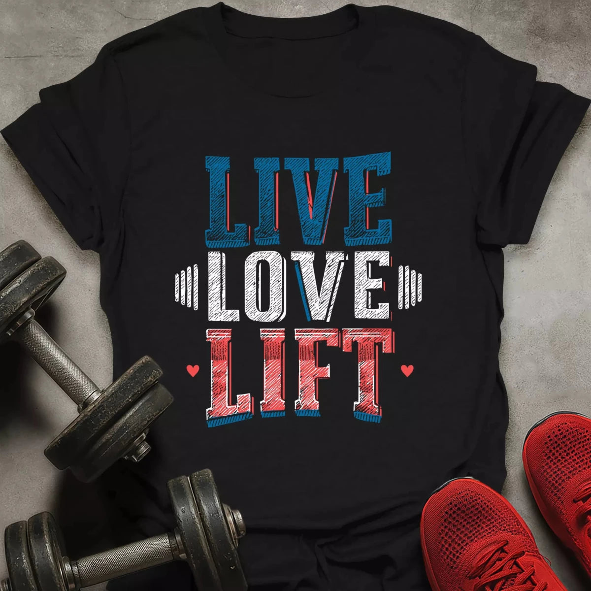 Live Love Lift T-Shirt - AstraLifts