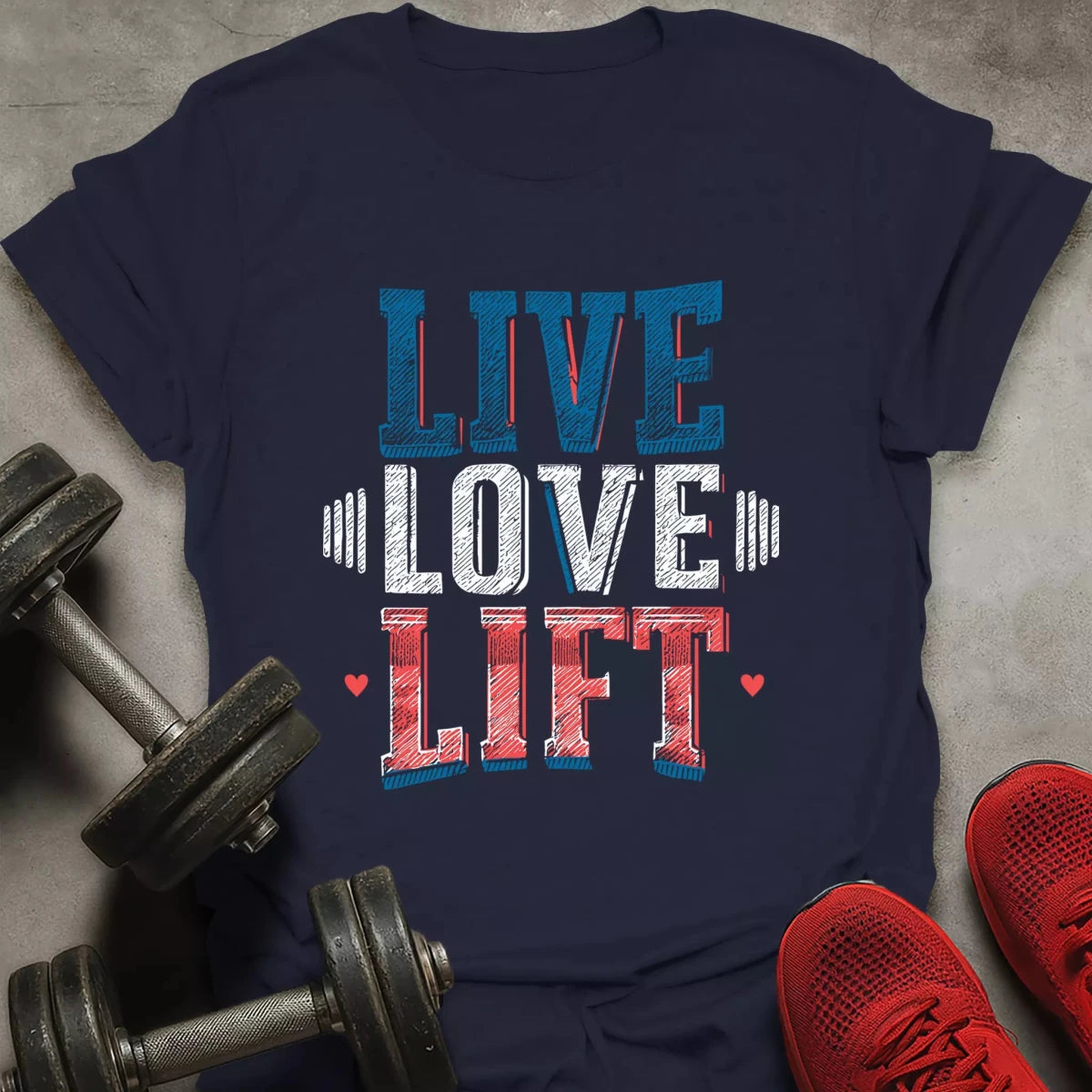 Live Love Lift T-Shirt - AstraLifts