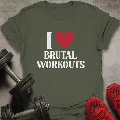 Love Brutal Workouts T-Shirt - AstraLifts