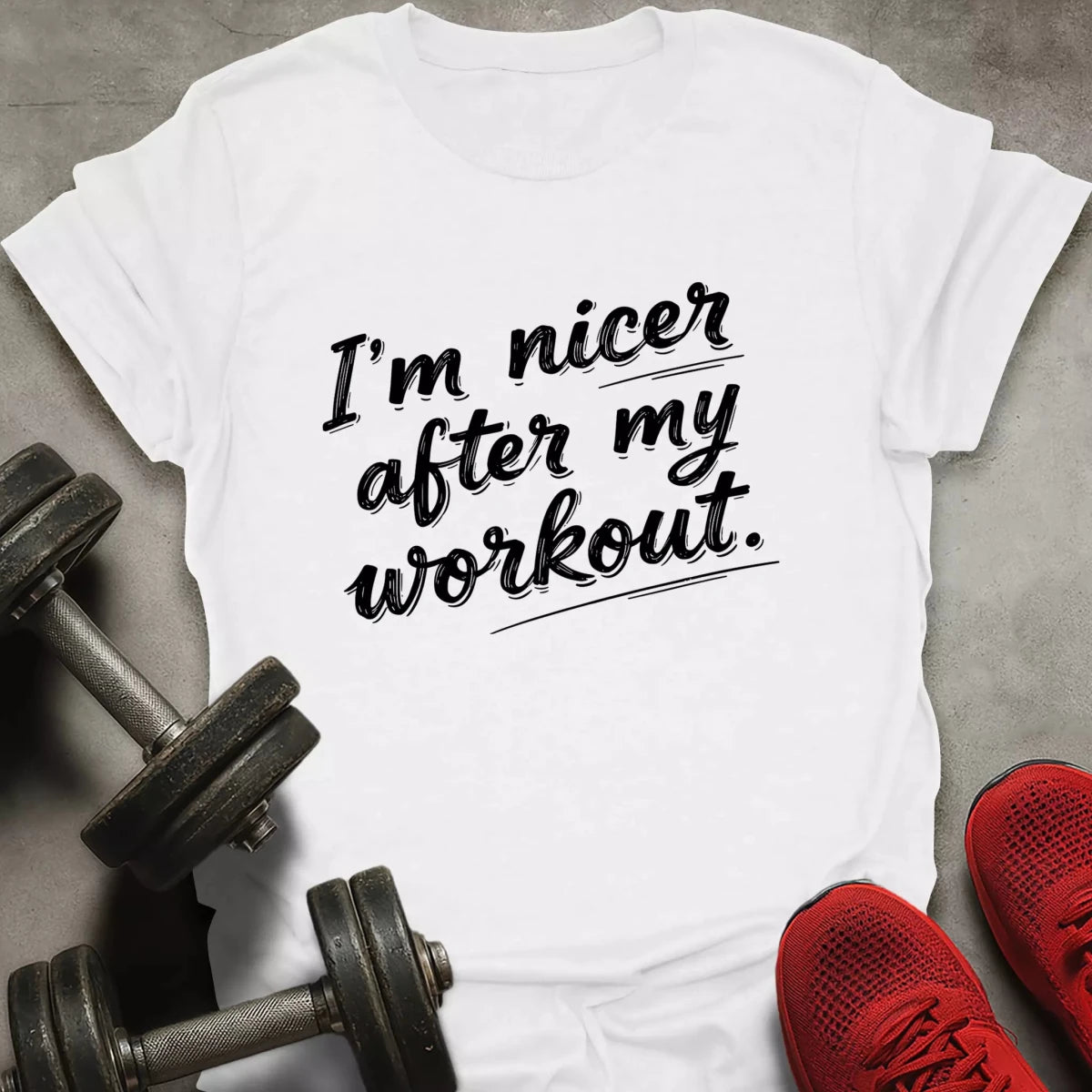 Nicer After Workout T-Shirt - AstraLifts
