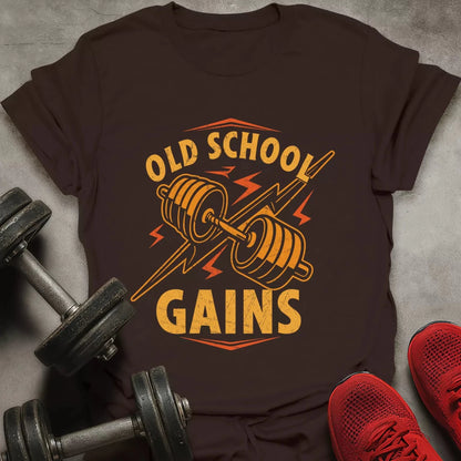 Old School Gains T-Shirt - AstraLifts
