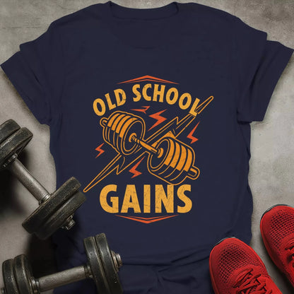 Old School Gains T-Shirt - AstraLifts