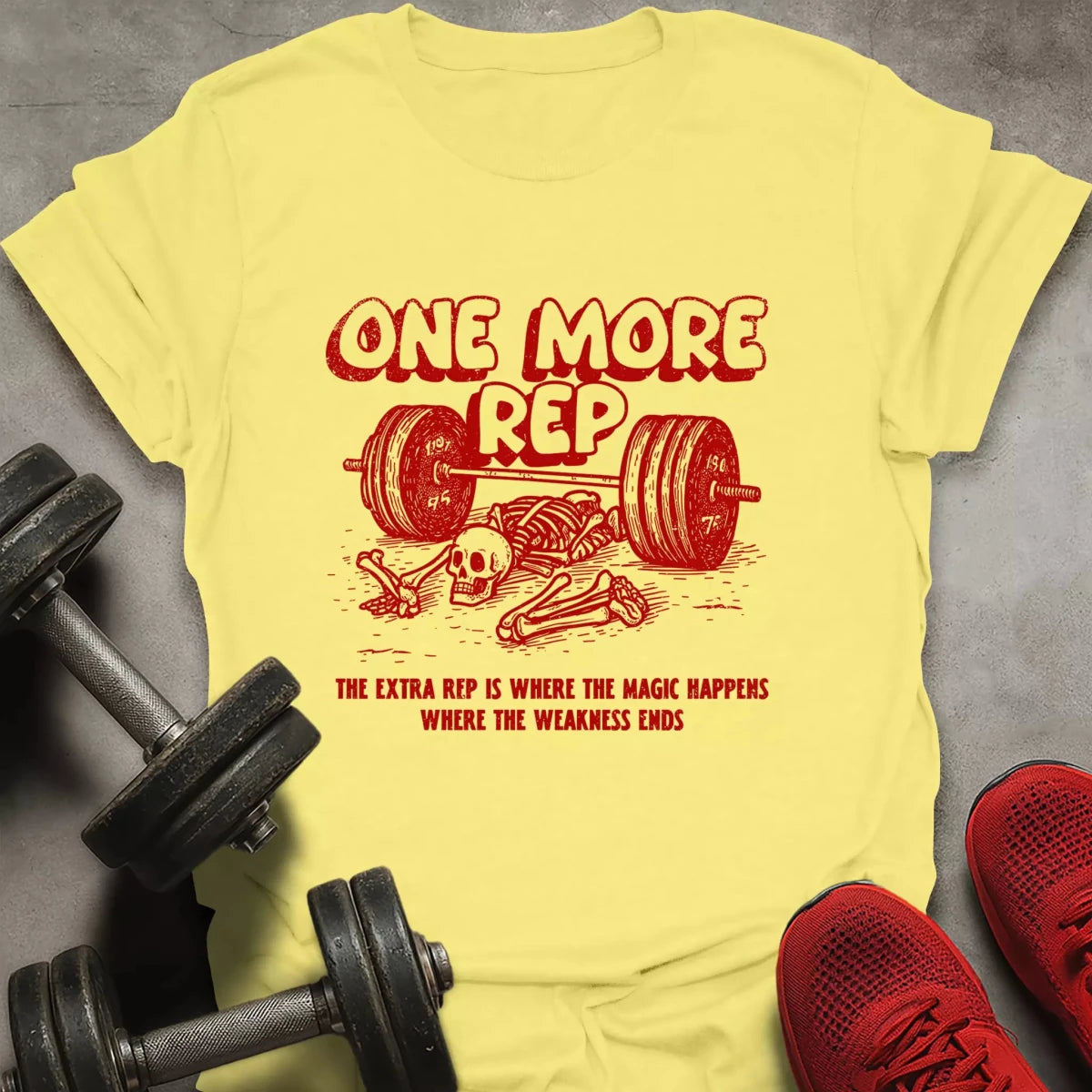 One More Rep T-Shirt - AstraLifts