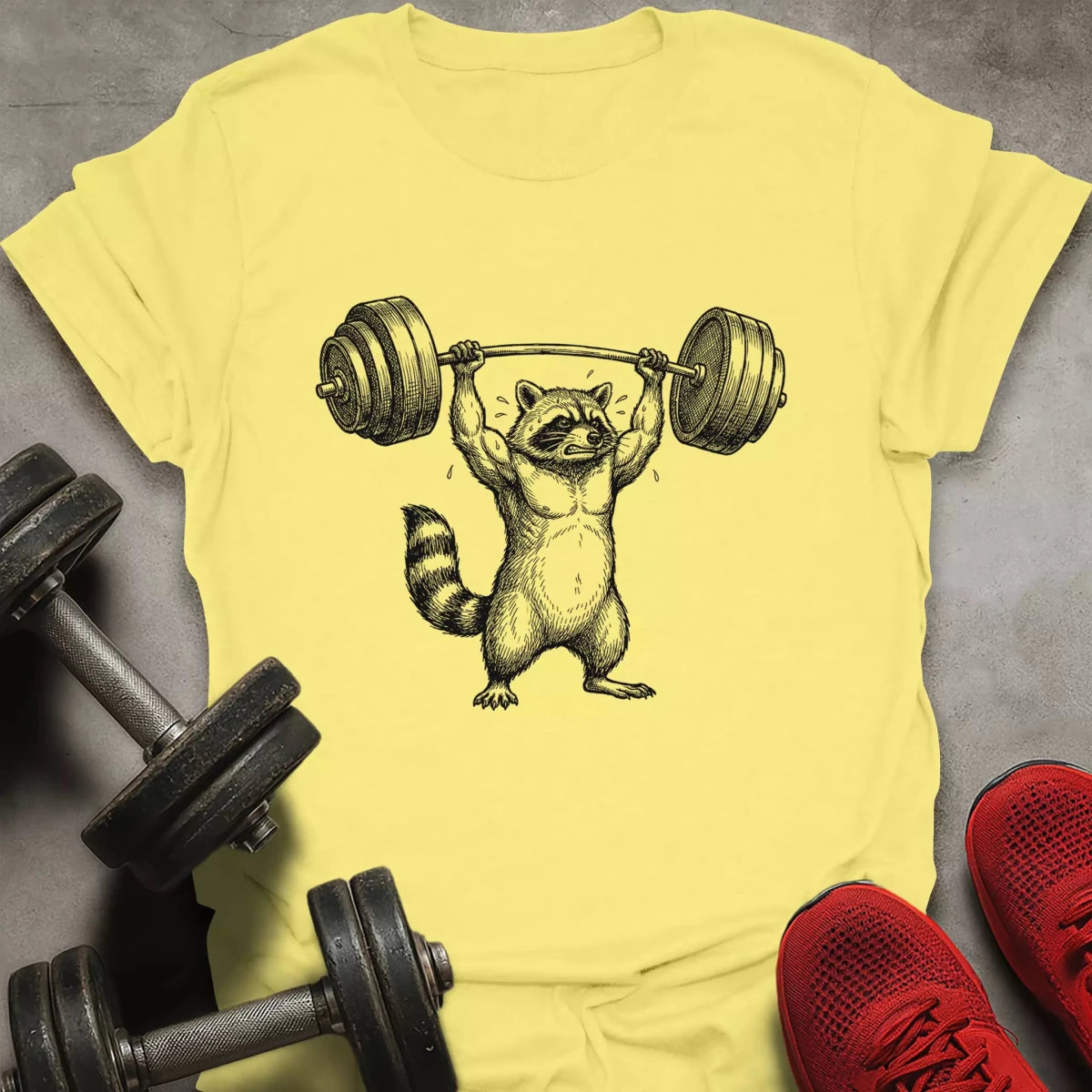 Raccoon Lifting T-Shirt - AstraLifts