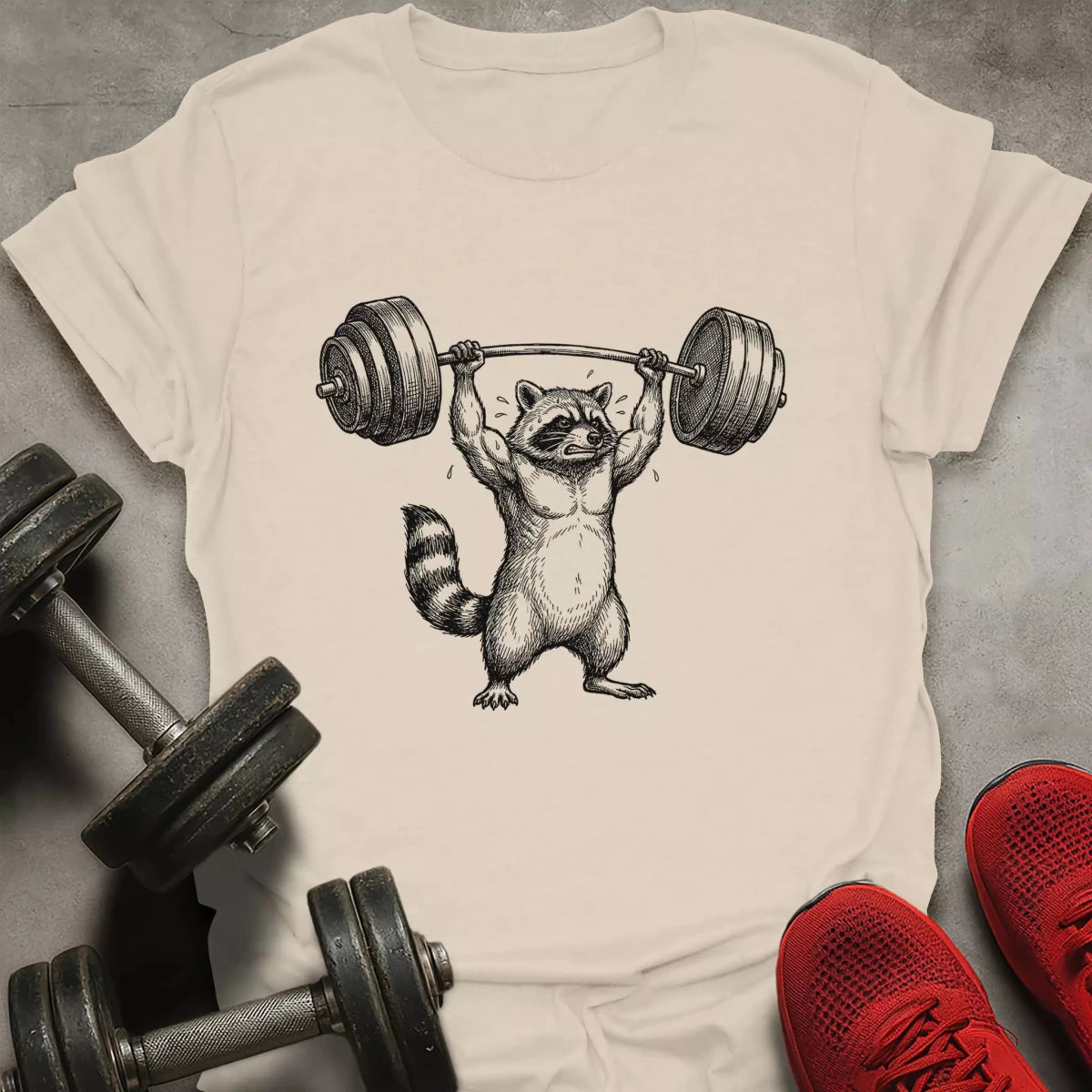 Raccoon Lifting T-Shirt - AstraLifts