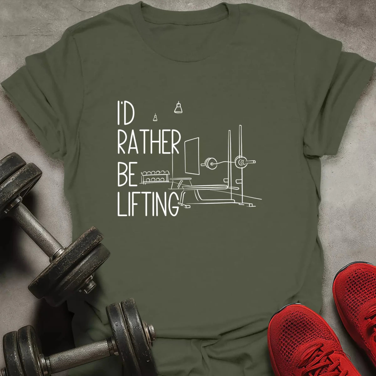 Rather Be Lifting T-Shirt - AstraLifts