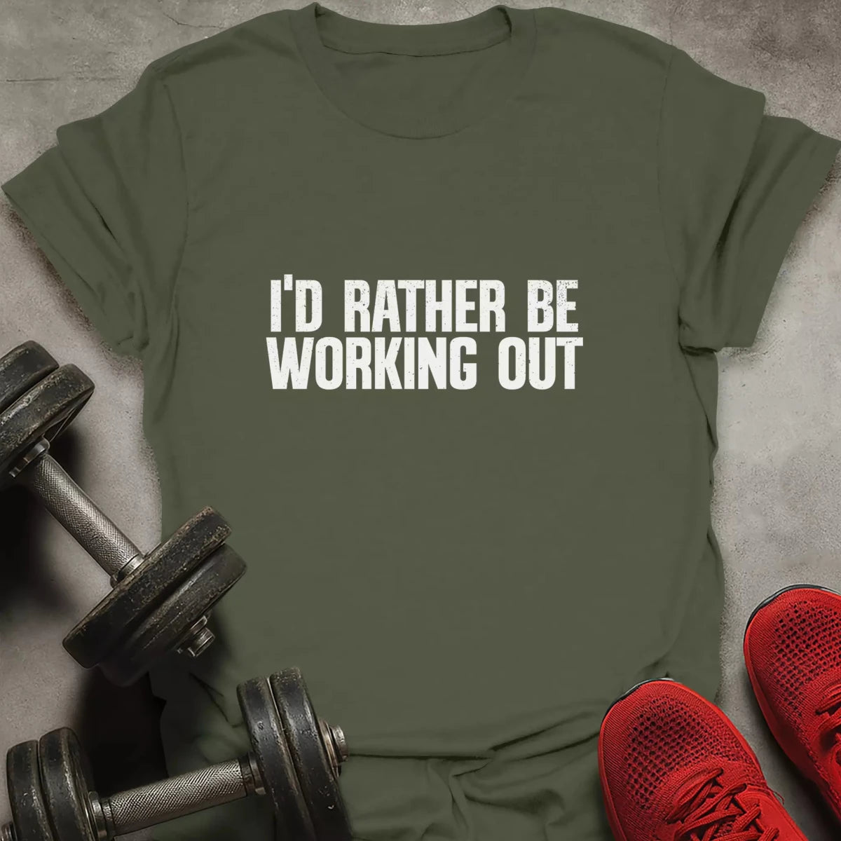 Rather Be Working Out T-Shirt - AstraLifts