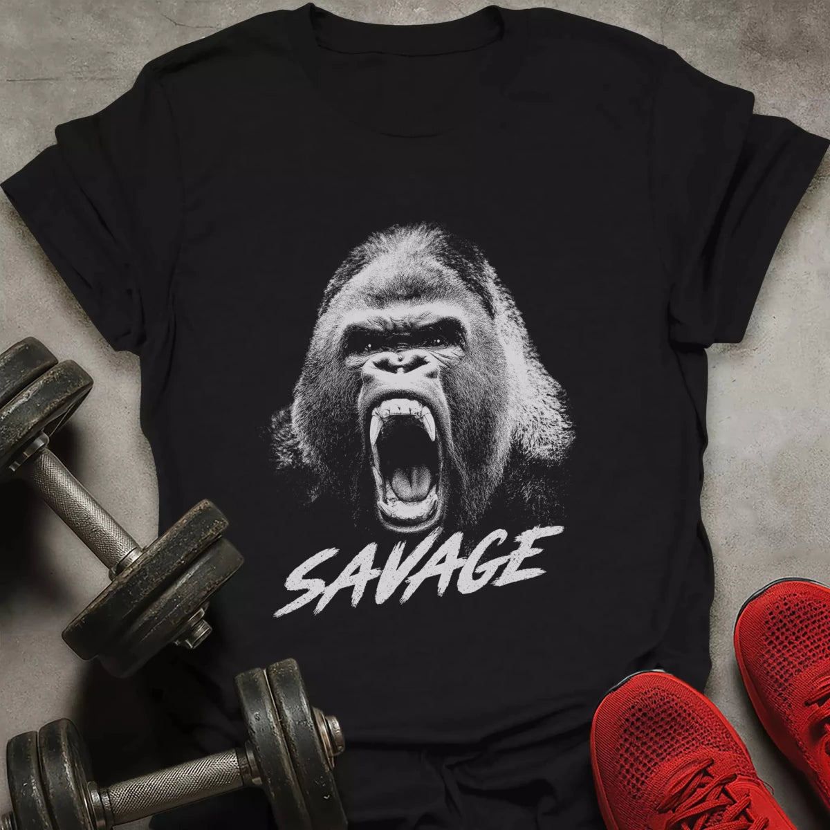 Savage Gorilla T-Shirt - AstraLifts