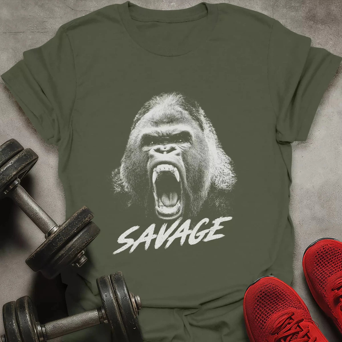 Savage Gorilla T-Shirt - AstraLifts
