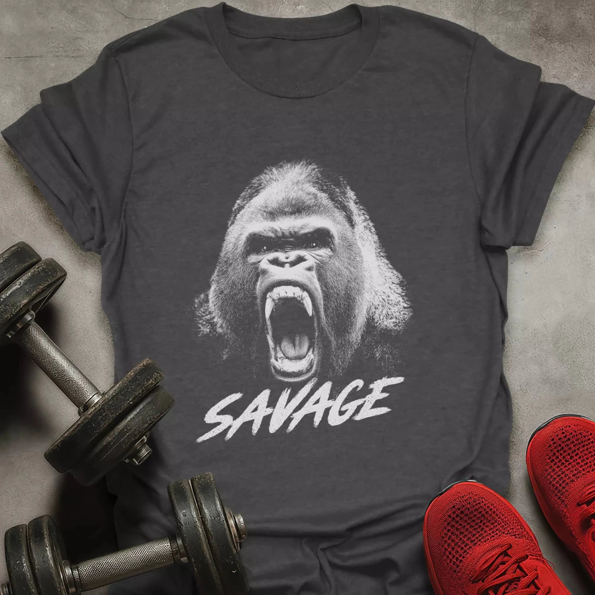 Savage Gorilla T-Shirt - AstraLifts