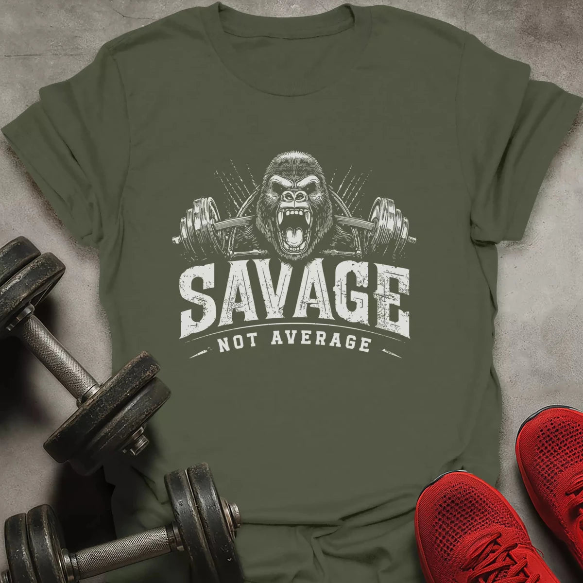 Savage Not Average T-Shirt - AstraLifts