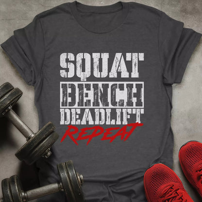 Squat Bench Deadlift T-Shirt - AstraLifts