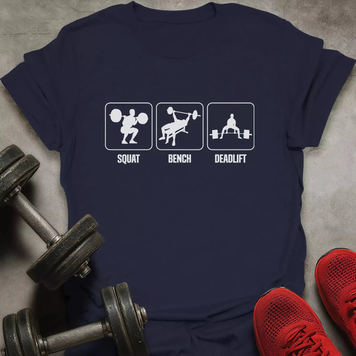Squat Bench Deadlift T-Shirt - AstraLifts