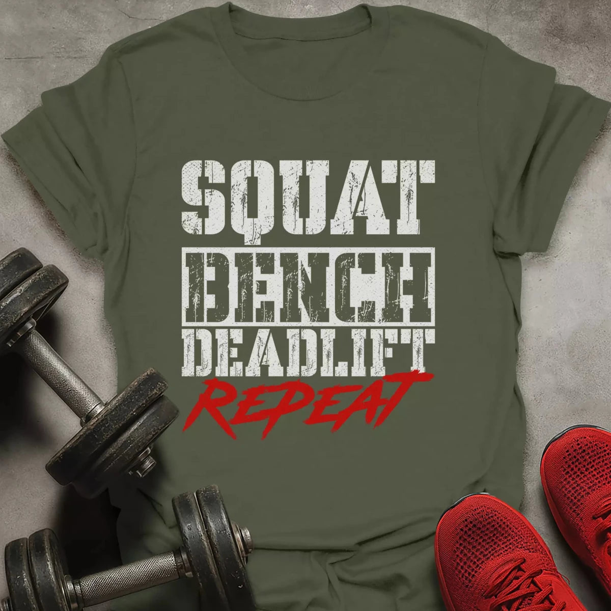Squat Bench Deadlift T-Shirt - AstraLifts