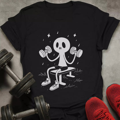 Stickman Working Out T-Shirt - AstraLifts