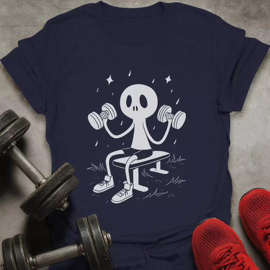 Stickman Working Out T-Shirt - AstraLifts
