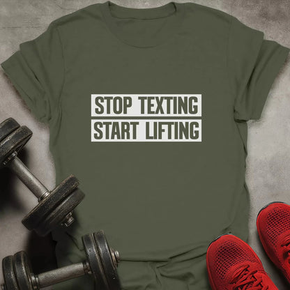 Stop Texting T-Shirt - AstraLifts