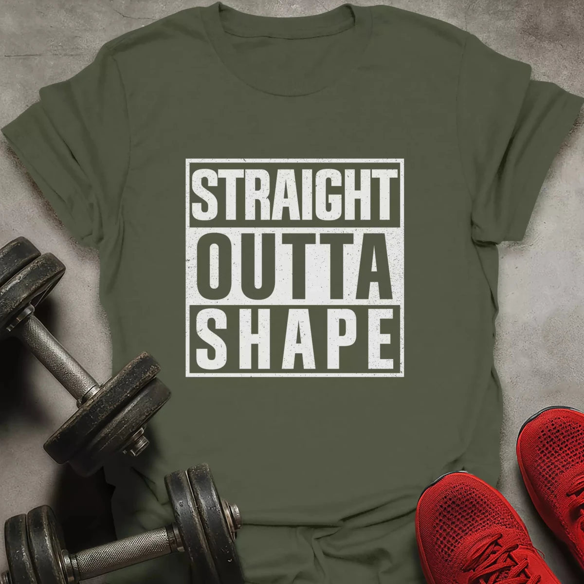 Straight Outta Shape T-Shirt - AstraLifts