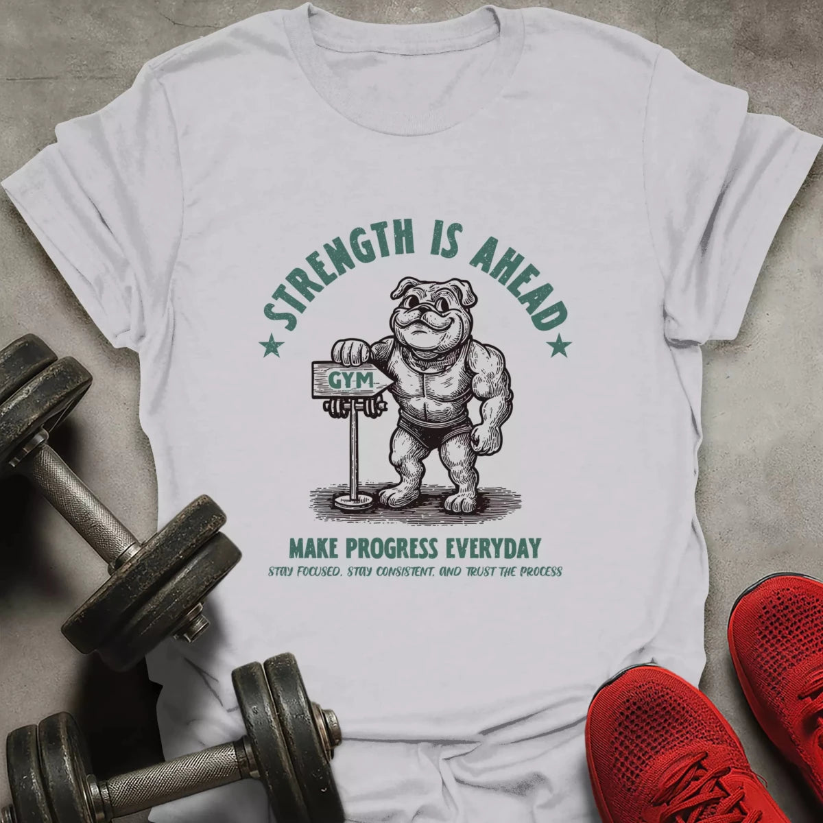 Strength Is Ahead T-Shirt - AstraLifts
