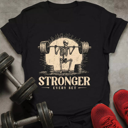 Stronger Every Set T-Shirt - AstraLifts