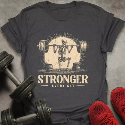 Stronger Every Set T-Shirt - AstraLifts