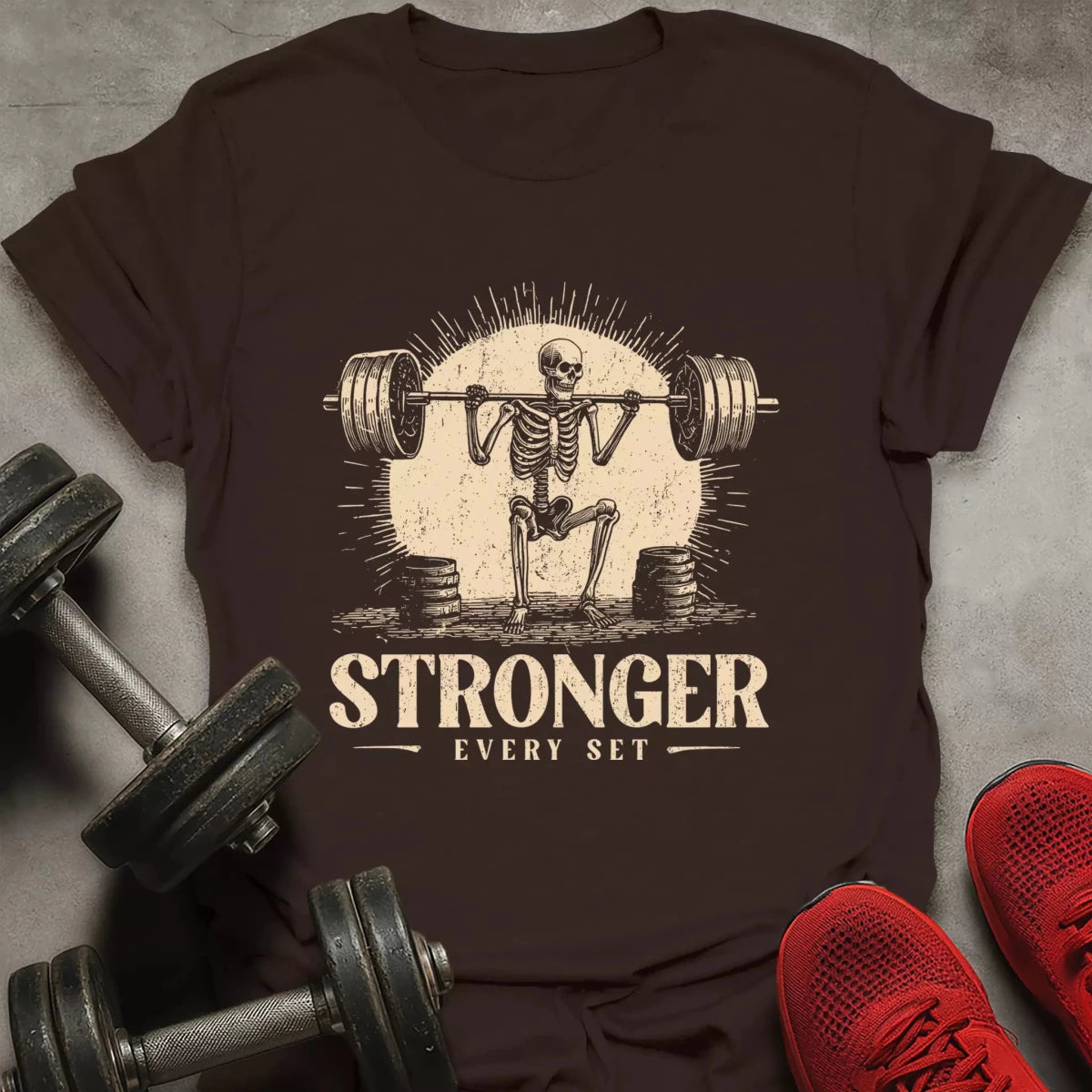 Stronger Every Set T-Shirt - AstraLifts