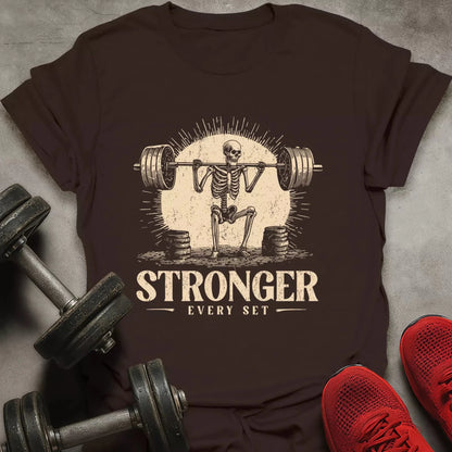 Stronger Every Set T-Shirt - AstraLifts